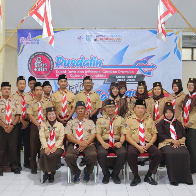 Akhirnya Bisa Hadir di Kegiatan Kwarcab Gunungkidul Setelah Berulang Kali Tak Bisa Penuhi Undangan